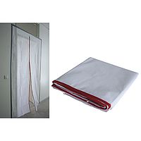 Dust protection door, multi-fleece