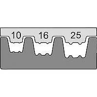 Crimping dies for end sleeves