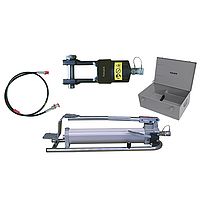 Hydraulic crimping headstock set