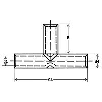 T-connectors, standard series