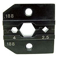 Crimp inserts for "Huber & Suhner" contacts