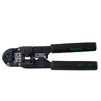 Crimping pliers for modular plugs