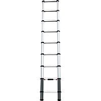 Aluminium telescoping single-ladder
