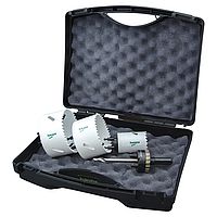 Bi-metal hole saw set