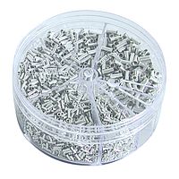 Dispenser box with uninsulated end sleeves