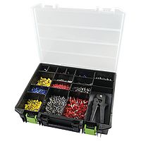 Assortments of wire-end sleeves