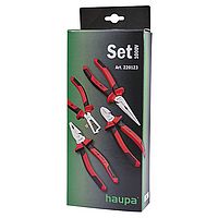 Pliers set VDE, sheathed handles