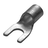 Fork terminals without insulation