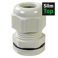 SlimTop - cable glands IP 68, metric, assembled with washer and lock nut, industry