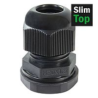 SlimTop - cable glands IP 68, metric, assembled with washer and lock nut, industry
