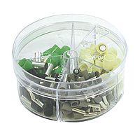Dispenser box with insulated end sleeves (german)