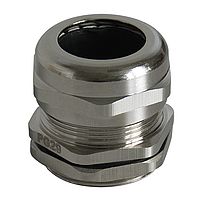 Cable glands brass nickel-plated, IP68, fully mounted